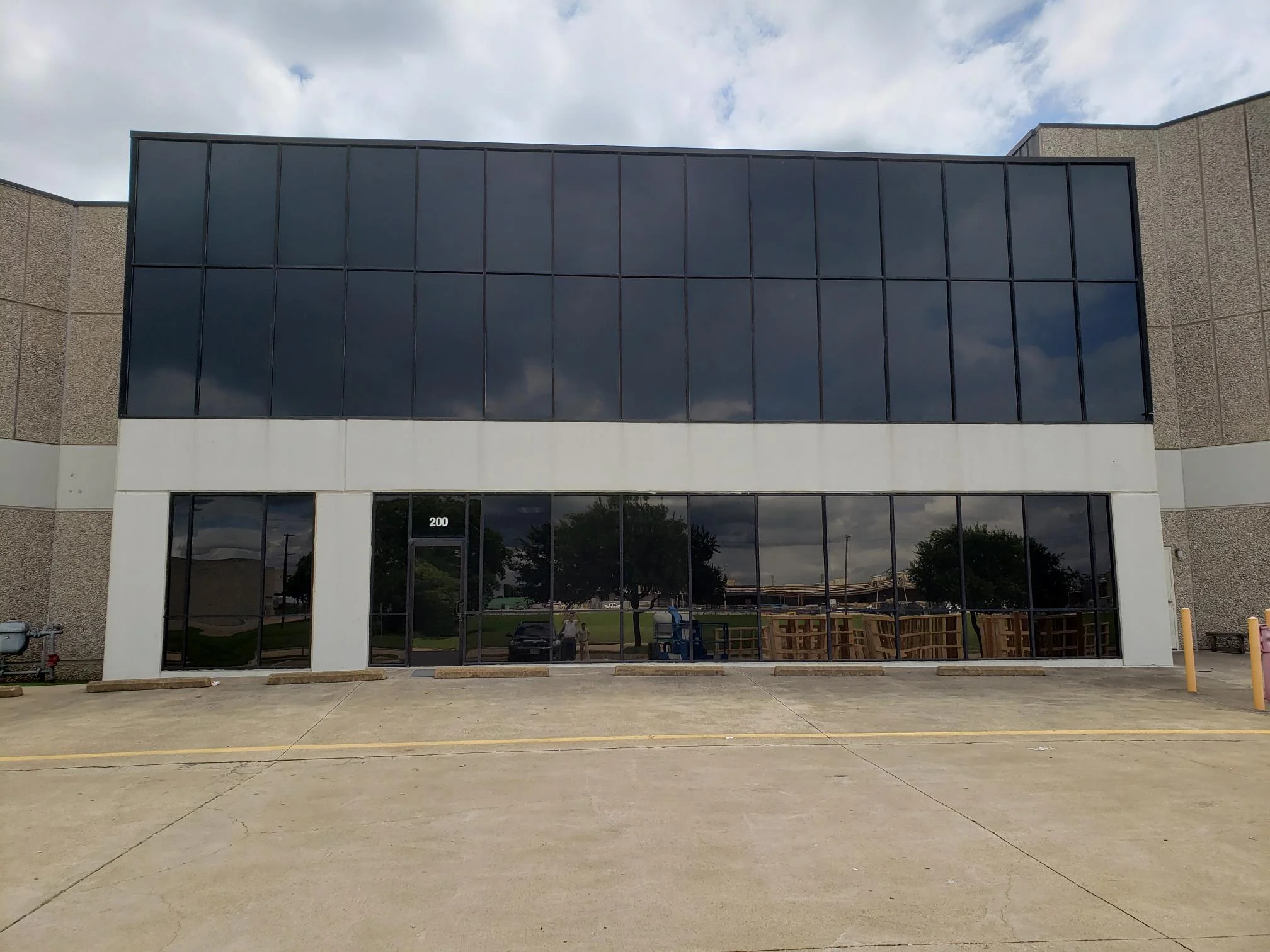 After window film installation — heat and UV reduction by DFW Window Tinting