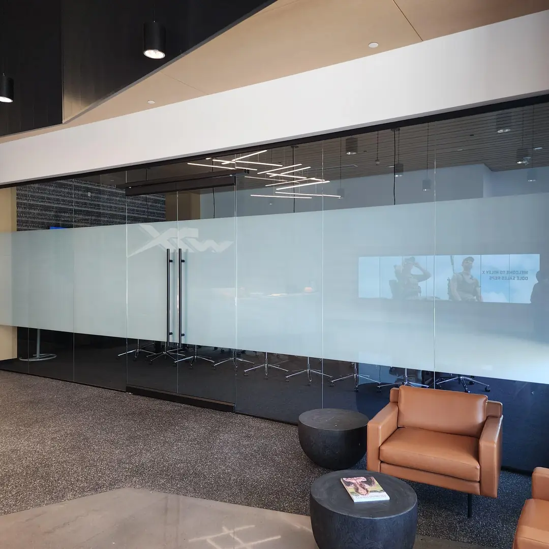 After window film installation — heat and UV reduction by DFW Window Tinting